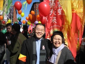 Patrick Chen with mother Deanna